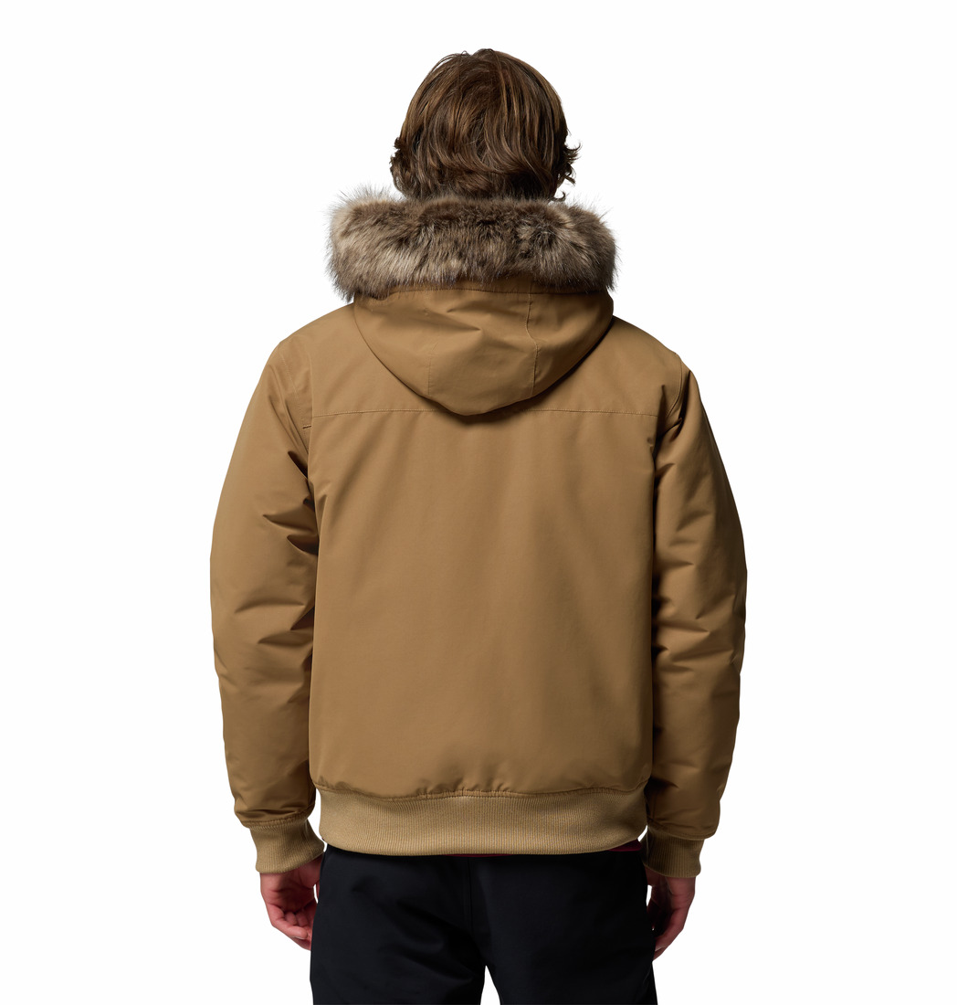 Columbia Erkek Kahve Cape Ridge Bomber Kaz Tüyü Mont