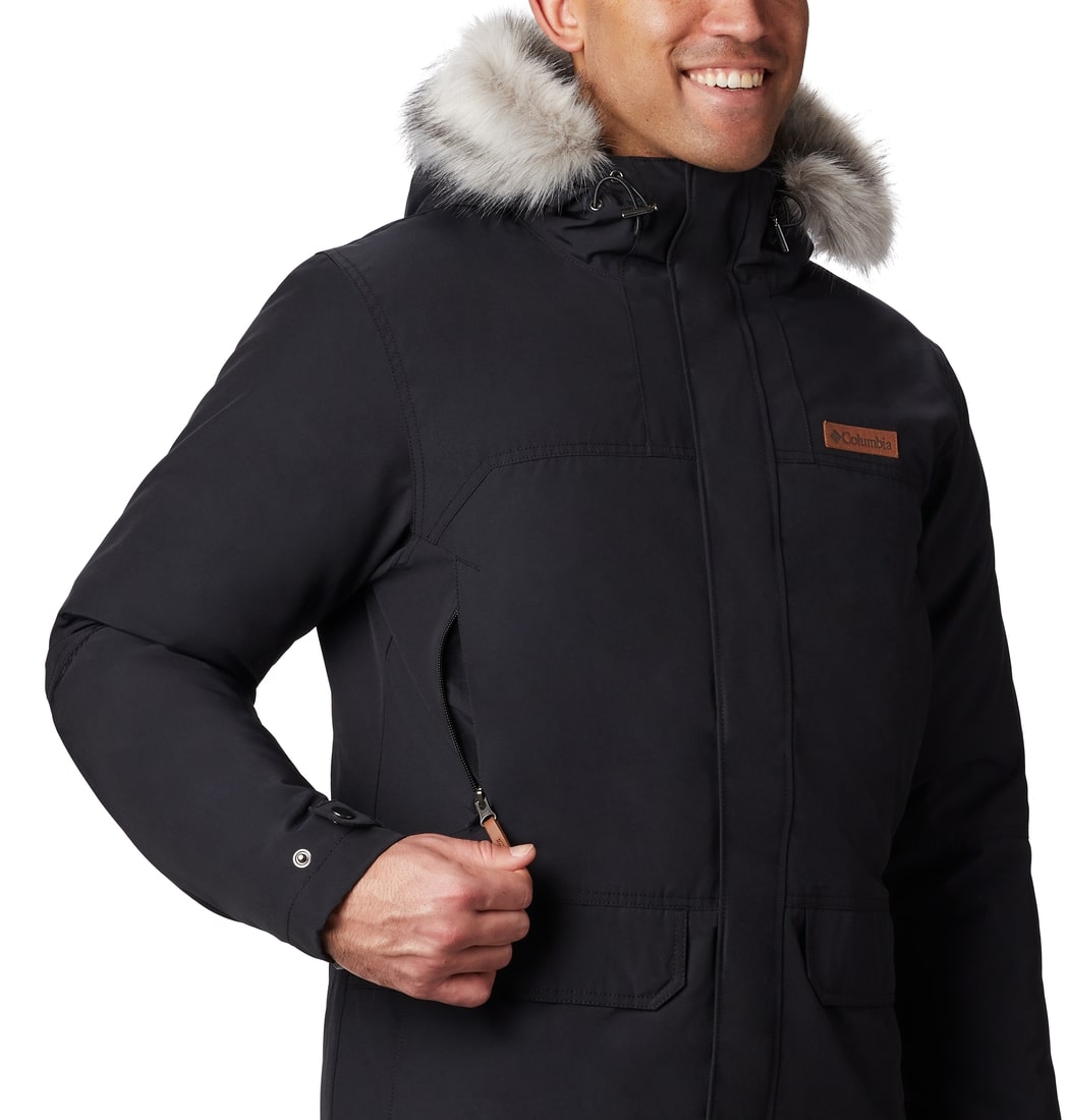 Columbia men's marquam store peak jacket black